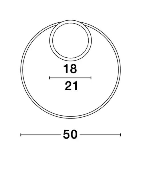 Stropné svietidlo NOVA LUCE 9348073 LED 32W 1430lm 3000K 230V IP20